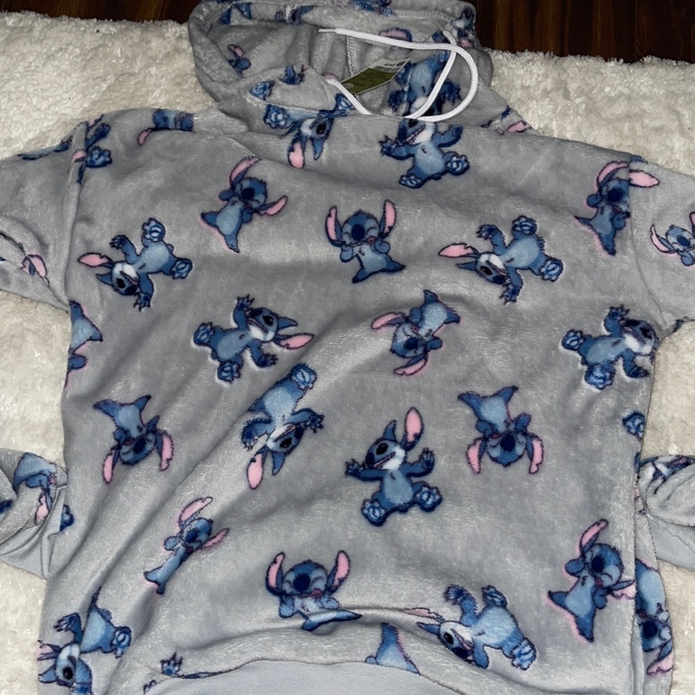 Stitch Grey Hoodie